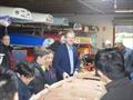 Mayor Trenton Brown visits the Rainbow build © Concord and Ryde SC