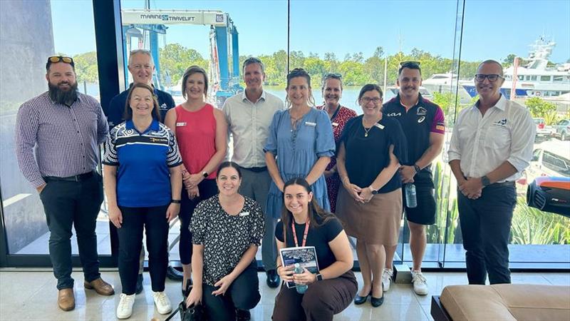 BIA and TAFE Queensland commence careers advisors tours photo copyright Boating Industry Association taken at 