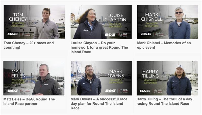 B&G Round the Island Race Video Interviews - photo © B&G