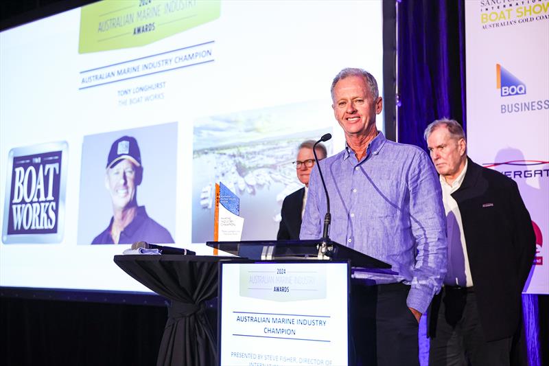 Australian Marine Industry Awards - Tony Lonhghurst Marine Industry Champion - photo © Salty Dingo