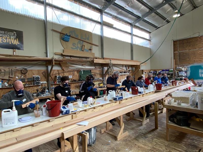 Denman Marine courses for those considering a career in boat building - photo © Jeni Bone