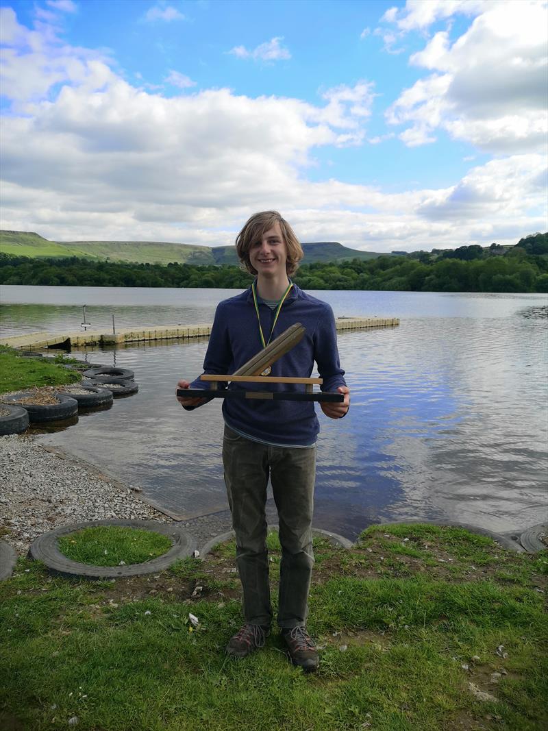 Derbyshire Youth Sailing: George at Combs SC - photo © Joanne Hill