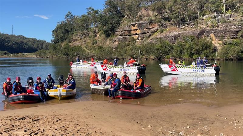 Marine Rescue NSW SOG exercise - photo © Marine Rescue NSW