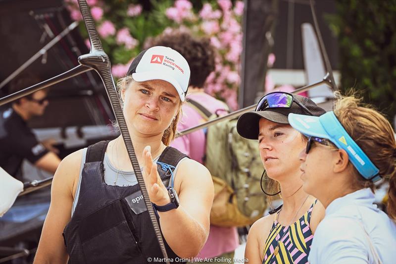 `Steering the Course` Clinic - Katja Salskov-Iversen - Foiling Week 2024 photo copyright Martina Orsini taken at 