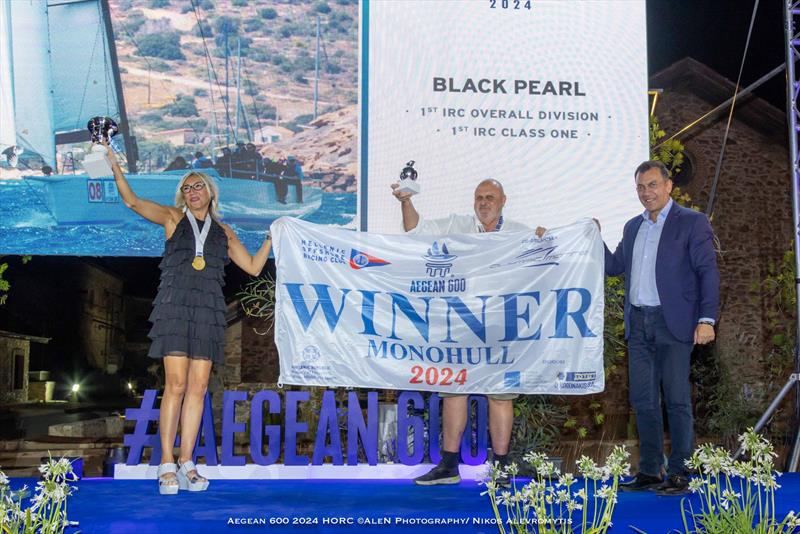 Winner Black Pearl - AEGEAN 600 - photo © Nikos Alevromytis / Alen Photography