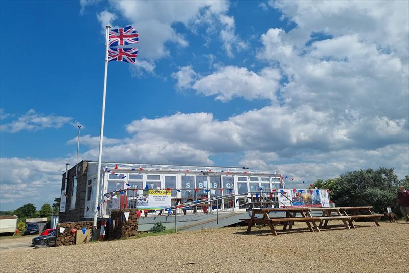 Snettisham Beach SC clubhouse photo copyright SBSC taken at Snettisham Beach Sailing Club