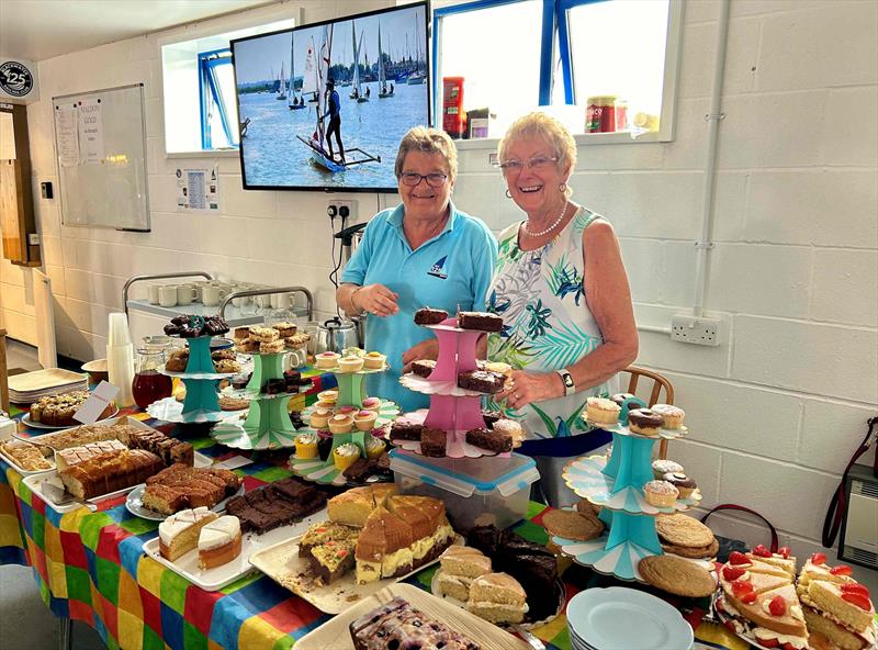 Regatta Cakes at the Blackwater Sailing Club 125th Anniversary Regatta (l-r) Marilyn Sinclair and Barbara Appleby - photo © Gay Ayton