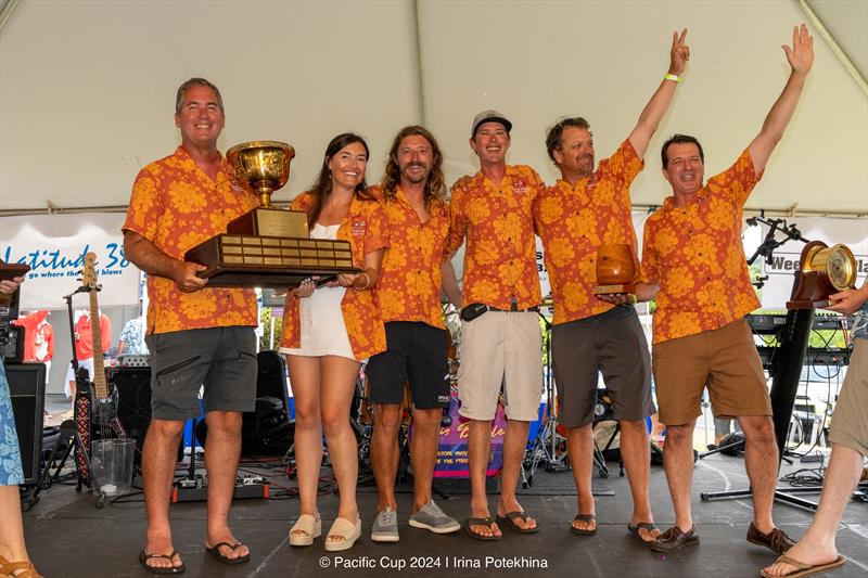 2024 Pacific Cup Awards Ceremony photo copyright Irina Potekhina taken at Kaneohe Yacht Club