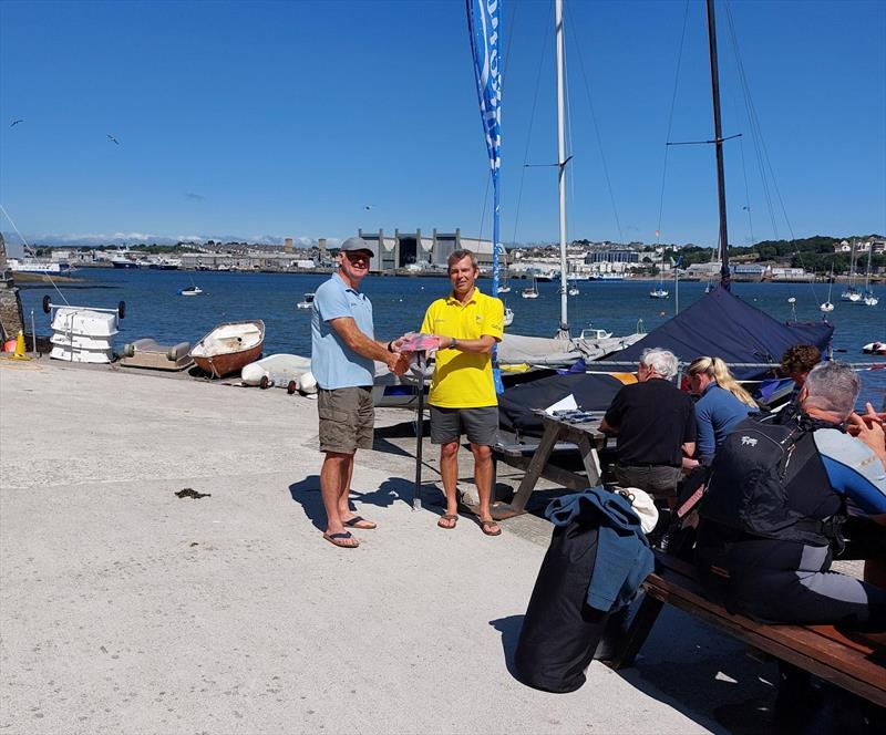 Torpoint Mosquito Regatta - Roger Gibb photo copyright Nick Fisher taken at Torpoint Mosquito Sailing Club