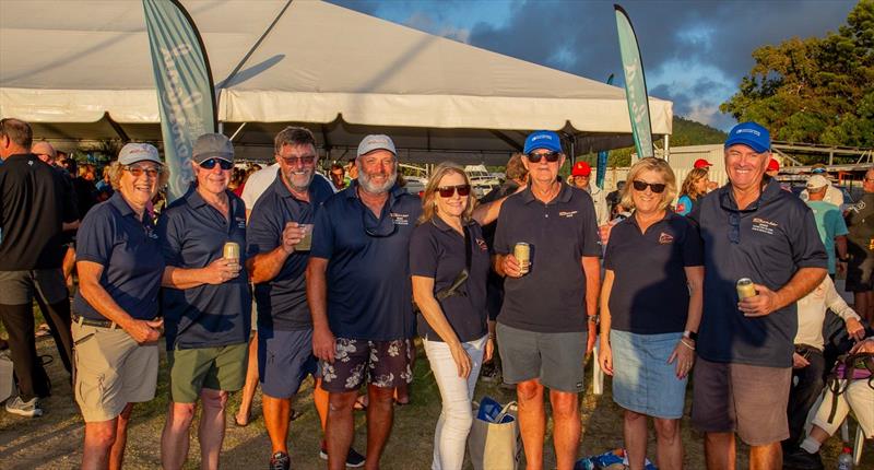 Banter crew living it up - Ocean Dynamics and Mount Gay Airlie Beach Race Week photo copyright VAMPP Photography taken at Whitsunday Sailing Club