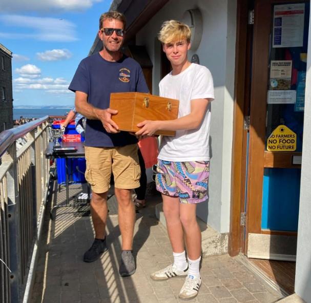 Cardigan Bay Regatta at New Quay: Overall Dinghy Champion Dan Powell - photo © Rees Tom Jones, Martyn Johnson, Fiona Lloyd Evans, Chris Seal
