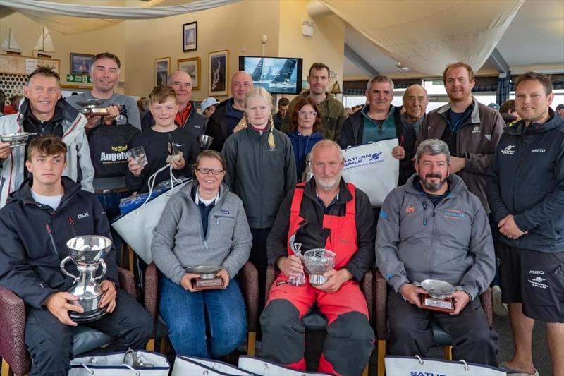 Saturn Sails Largs Regatta Festival 2024 prize winners photo copyright Marc Turner / www.pfmpictures.co.uk taken at Largs Sailing Club