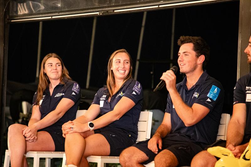 Cole Tapper and panel at CYCA farewell photo copyright Nic Douglass for @sailorgirlHQ taken at Cruising Yacht Club of Australia