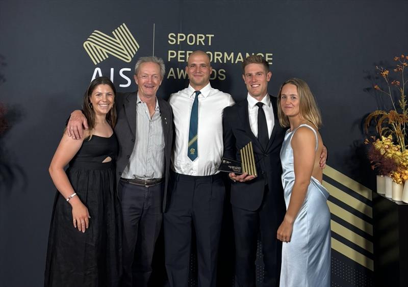 2024 Australian Sports Performance Awards: Casey Imeneo, Alistair Murray, Grae Morris, Matt Wearn and Emma Plasschaert - photo © Australian Sailing