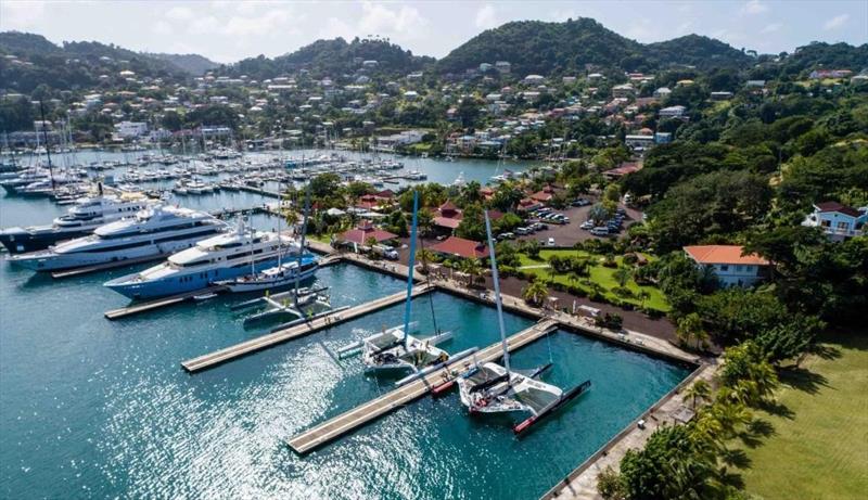 Grenada finish: Camper & Nicholsons Port Louis Marina - photo © Arthur Daniel