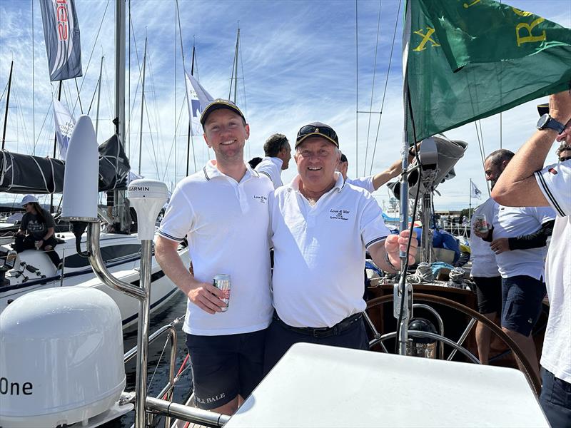 Simon Kurts and Phillip Kurts - Love and War photo copyright Bow Caddy Media taken at Royal Yacht Club of Tasmania