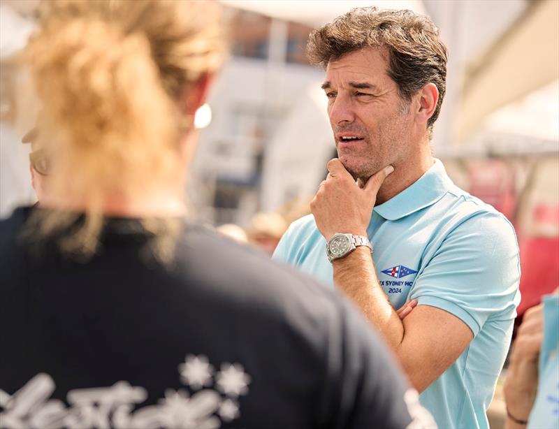 Mark Webber, Rolex testimonee, attends the Rolex race village in Hobart at the Rolex Sydney Hobart Yacht Race - photo © Carlo Borlenghi / ROLEX