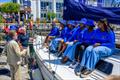 Her Royal Highness, Princess Anne reveals a commemorative plaque to celebrate 120th year of Royal Cape Yacht Club © Alec Smith / imagemundi.com 