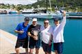 Rayon Vert crew: Francois Seruzier, Oren Nataf, Cristiano Sereni with RORC Racing Manager Steve Cole © Arthur Daniel / RORC