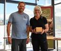 Vice Commodore Troy Grafton and Sabre sailor Jo-Anne Verrier - 21st Banjo's Shoreline Crown Series Bellerive Regatta © Shane Rollins