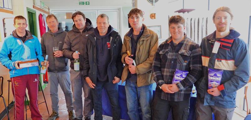 Prizewinners at the 2025 Notts County Cooler - photo © John Sears