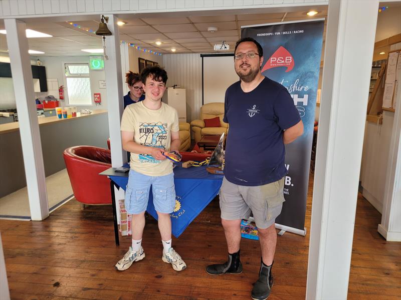 Sol finishes 3rd in the Fast Fleet during P&B NSSCA Series Round 3 at Banbury photo copyright Norman Byrd taken at Banbury Sailing Club