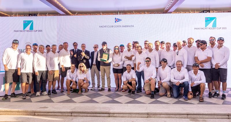 Galateia's Rolex IMA Maxi 1 World Championship-winning crew - photo © IMA / Studio Borlenghi