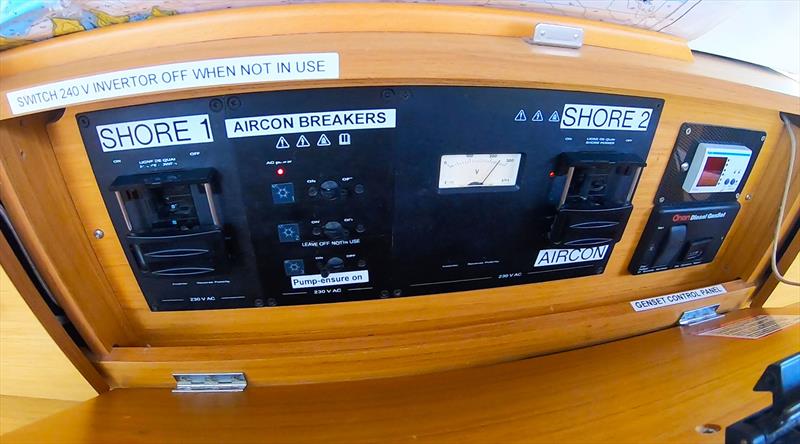 Get to know what's working and what's not. A well labeled circuit panel is brilliant! - photo © Boyd Jackson