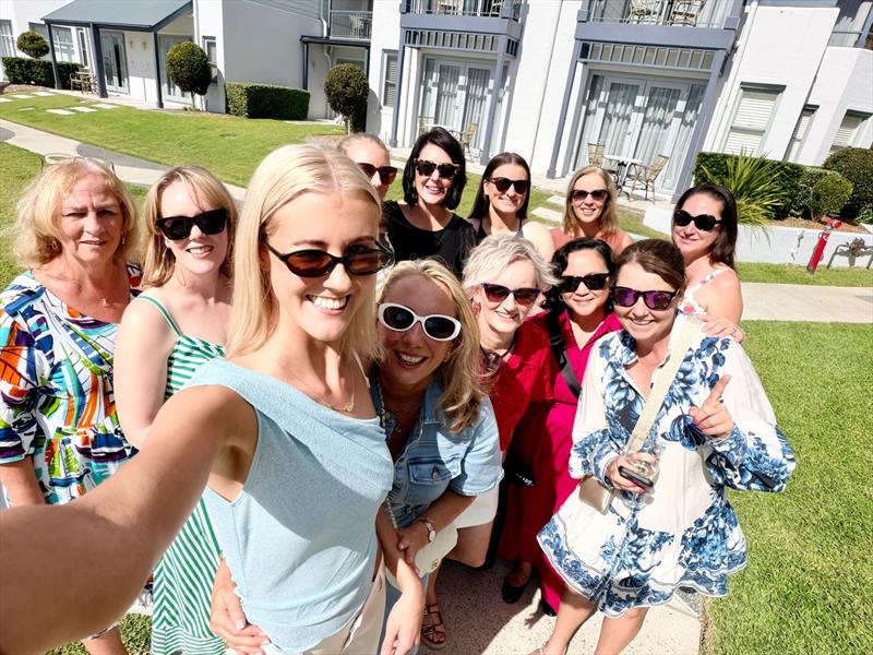 Ladies and Supporters lunch - the Pallas Capital Gold offwater atmosphere continues to grow - photo © Nic Douglass for @sailorgirlHQ