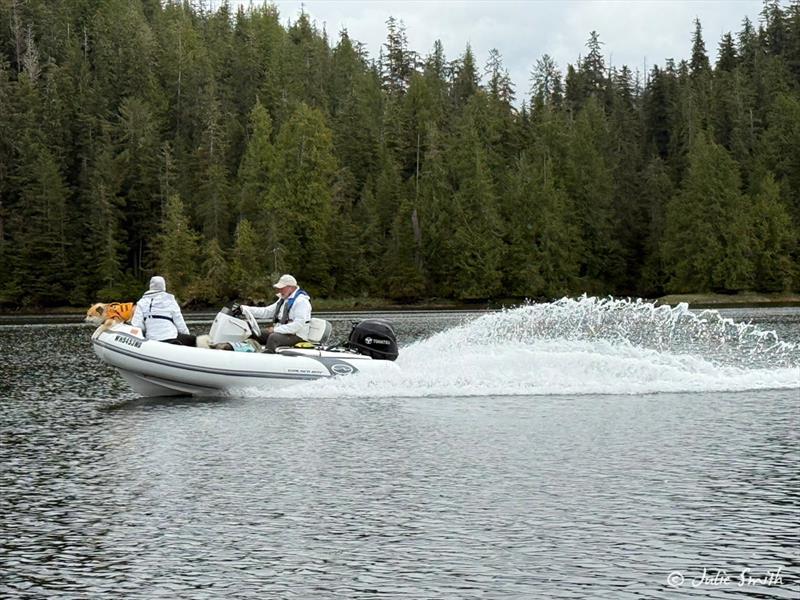 Exploring by dinghy around Foggy Bay - photo © Craig Morris