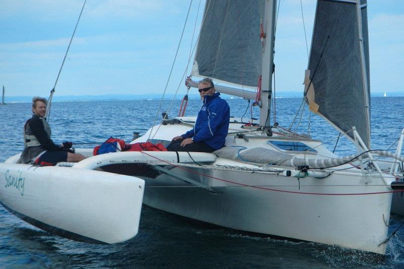 Day 2 - MOCRA National Championships at Royal Victoria YC and Bembridge SC photo copyright Mike Samuelson taken at Royal Victoria Yacht Club, England and featuring the MOCRA class