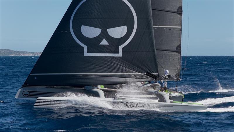 Zoulou crew: Erik Maris, Bruno Jeanjean, Miles Seddon, Ned Collier Wakefield, Paul Larsen, Thierry Fouchier - 2026 RORC Transatlantic Race - photo © @roddyacqua