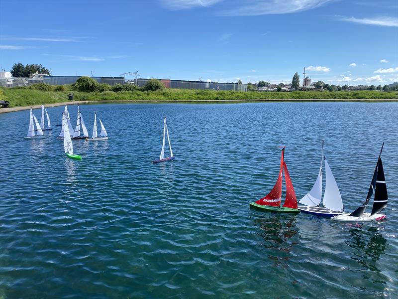 Yacht and Powercraft Design students model yacht race - photo © Southampton Solent University