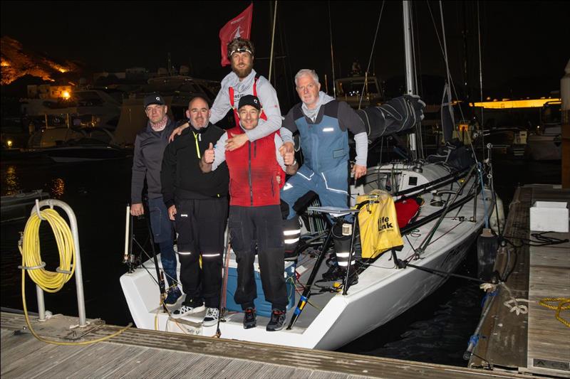 Farr 30 Nagini claimed IRC overall victory crewed entirely by Irish sailors  photo copyright Mikey Brignall / DOSC / Sarozz Jung taken at Dubai Offshore Sailing Club and featuring the Farr 30 class