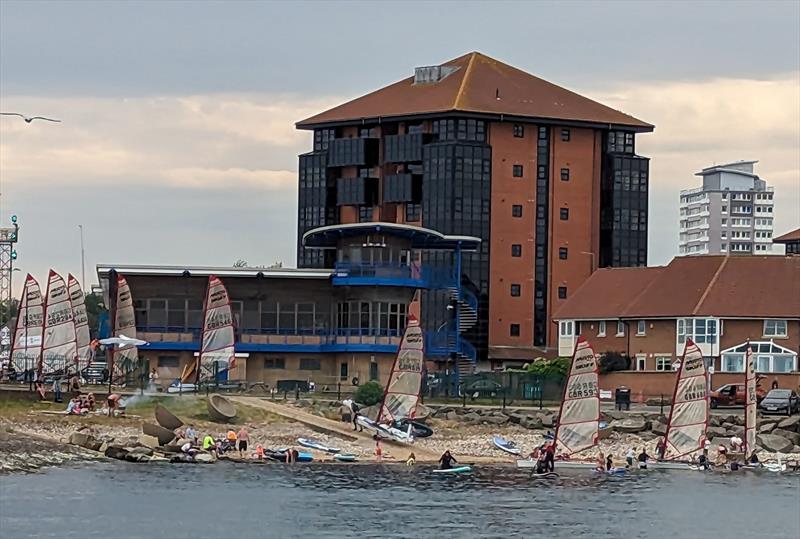 Sunderland Musto Skiff Open photo copyright Jon Elphick taken at Sunderland Yacht Club and featuring the Musto Skiff class