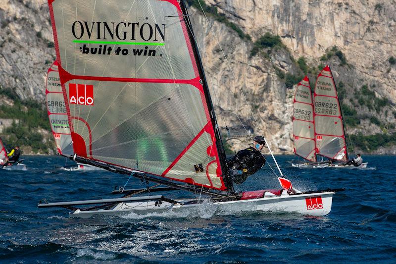 Sam Pascoe on ACO 12th Musto Skiff Worlds at Torbole, Lake Garda Day 4 - photo © Annamaria Ramy