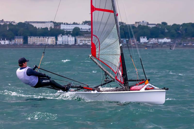 Rob Richardson - Noble Marine UK Musto Skiff National Championship 2024 - photo © Tim Olin / www.olinphoto.co.uk