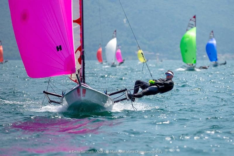 GBR sailor Bill Maughan photo copyright Emilio Santinelli taken at  and featuring the Musto Skiff class