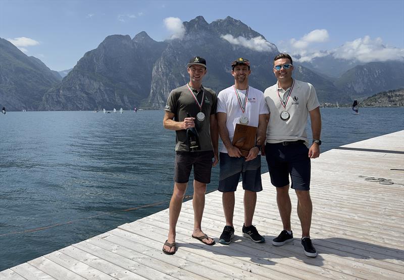 Top 3 Podium photo copyright Emilio Santinelli taken at  and featuring the Musto Skiff class