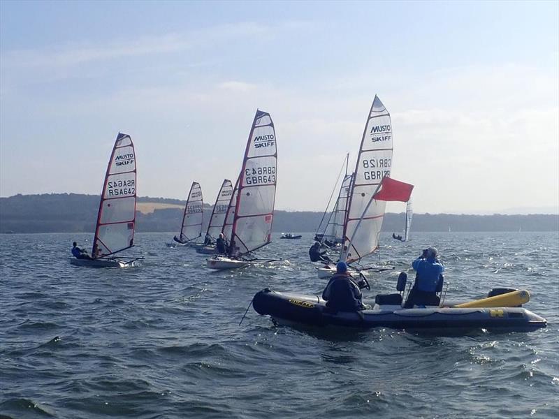 Musto Skiffs at the 2024 Scottish Skiffs Regatta - photo © Dalgety Bay Sailing Club