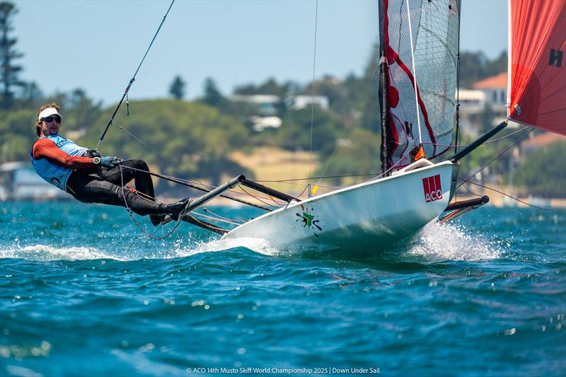 ACO 14th Musto Skiff World Championship 2025, Sydney, Australia Day 2 - photo © Tidal Media Australia for Down Under Sail