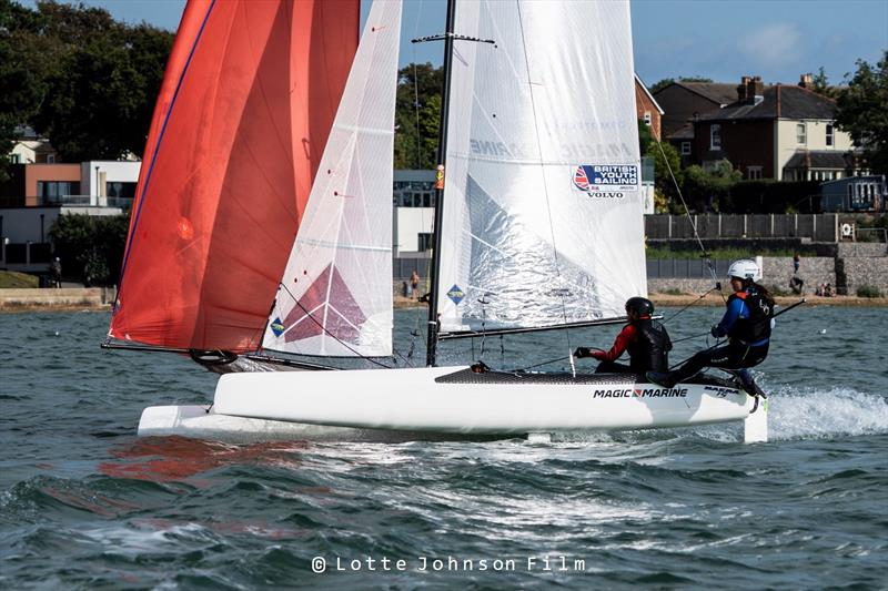 2021 Nacra 15 UK Nationals at Weston - photo © Lotte Johnson / www.lottejohnson.com