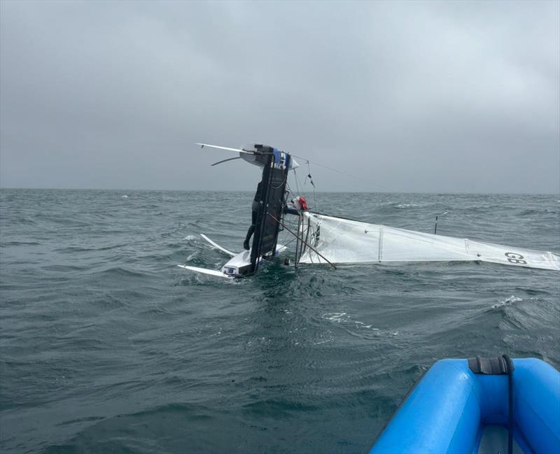 Nacra 15 Summer Training Camp at Windsport photo copyright Theo Williams taken at  and featuring the Nacra 15 class