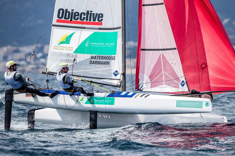 Jason Waterhouse and Lisa Darmanin won Gold at Palma in 2019 - Sailing Energy photo - photo © Jesus Renedo / Sailing Energy