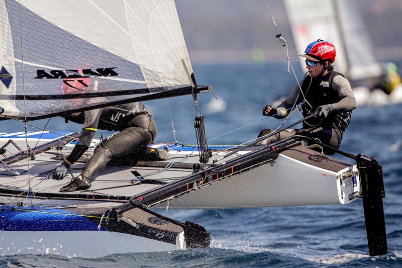 Micah Wilkinson & Erica Dawson (NZL) - Nacra 17 - NZL Sailing Team ...