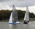 Start of the second race during the Yeadon National 12 Open © Neil McInnes