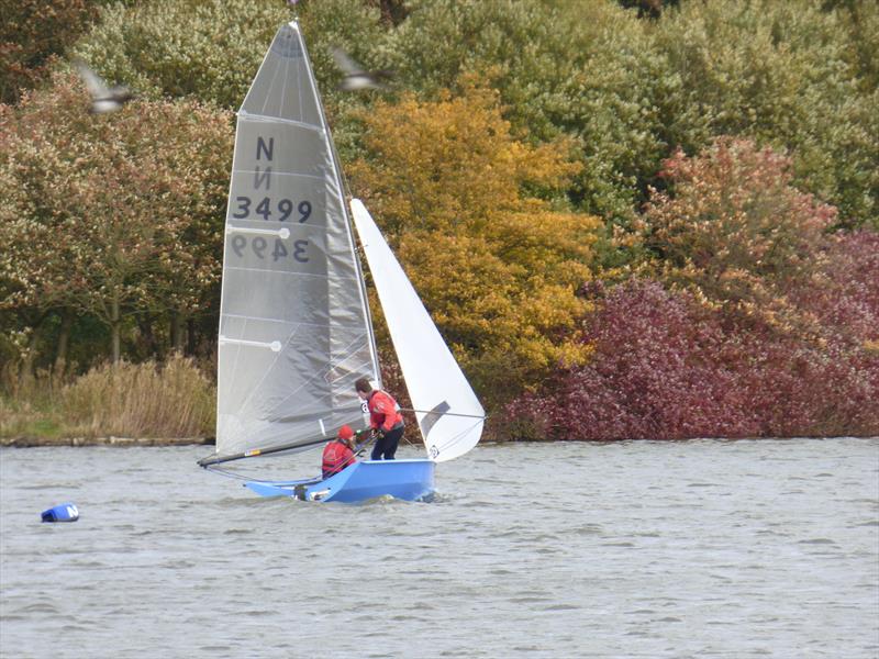 Philip David and Emma Hampshire (N3499) win the Yeadon National 12 Open - photo © Howard Chadwick