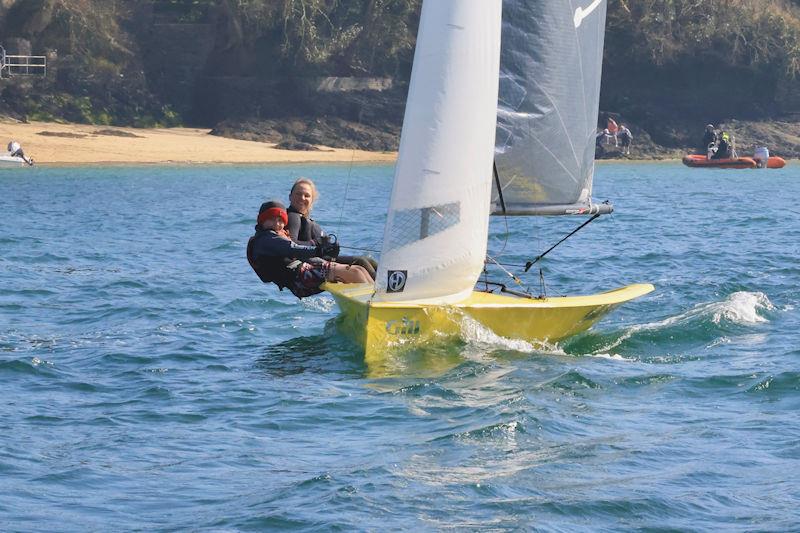 Salcombe YC Sailing Club Series Race 1 photo copyright Lucy Burn taken at Salcombe Yacht Club and featuring the National 12 class