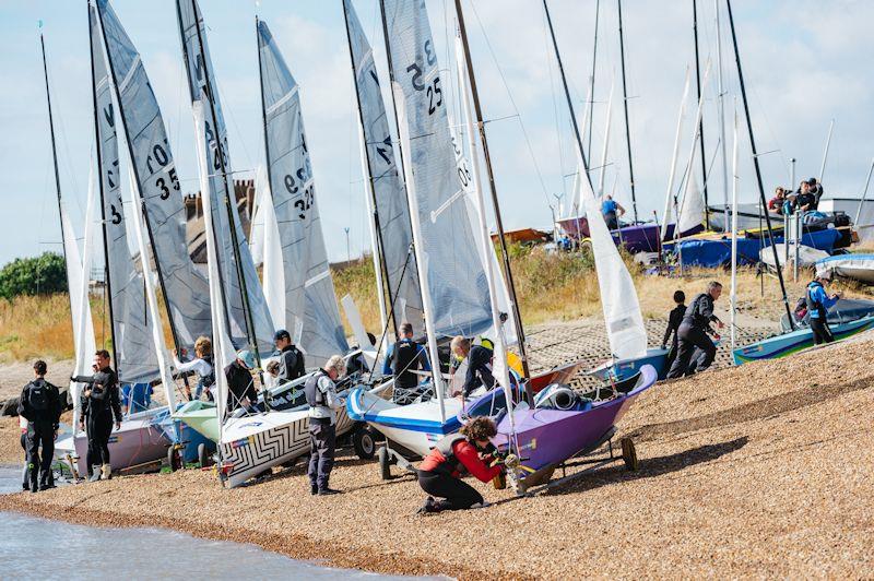 Allen Sailing National 12 Burton Week at Felixstowe Ferry photo copyright Pavel Krica taken at Felixstowe Ferry Sailing Club and featuring the National 12 class