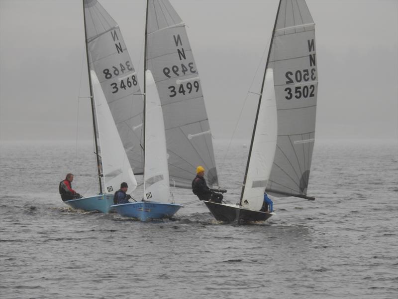 Race 3, approaching the first wing mark during the Yorkshire Dales National 12 Open photo copyright Neil McInnes taken at Yorkshire Dales Sailing Club and featuring the National 12 class